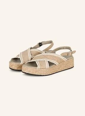 Pons Quintana Sandały Na Platformie Forli beige