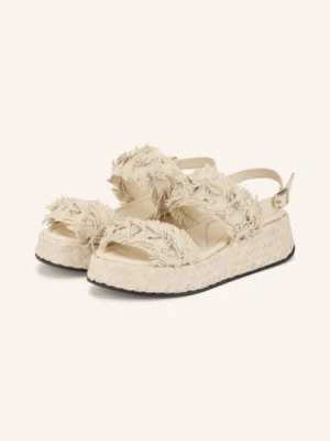 Pons Quintana Sandały Na Platformie Maui beige