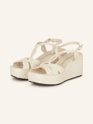 Pons Quintana Sandały Na Platformie weiss