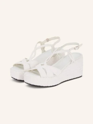 Pons Quintana Sandały Na Platformie weiss