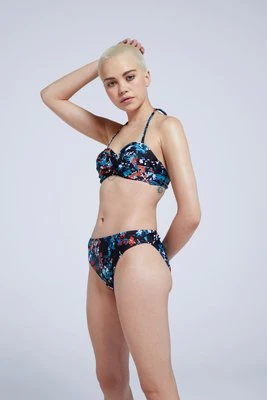 Poolside damskie majtki do bikini - Green Animal