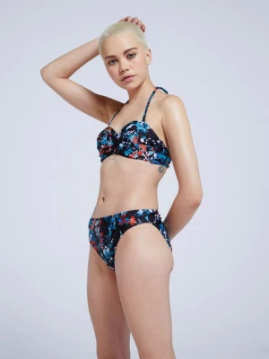 Poolside damskie majtki do bikini - Green Animal
