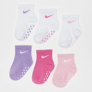 Nike 6 PACK - Pop Color Ankle Gripper uniseks Skarpety wielokolorowy rozmiar Odzież
