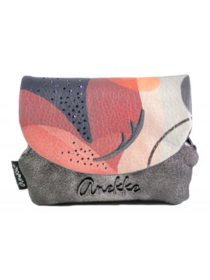 PORTFEL ANEKKE - 42759-016 CZARNY/GRANAT