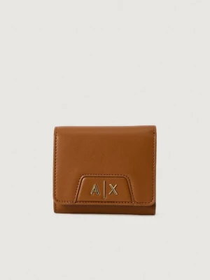 Portfel Armani Exchange brązowy