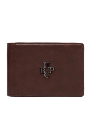 Portfel Beverly Hills Polo Club CWBEO-BHPC-M1-003-AW26 Brązowy