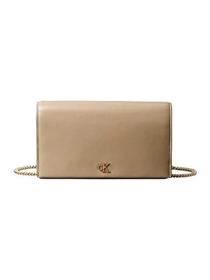 Portfel Calvin Klein taupe