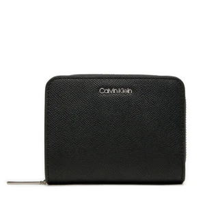 Portfel Calvin Klein Ck Must Md Zip Around_Caviar K60K612831 Czarny