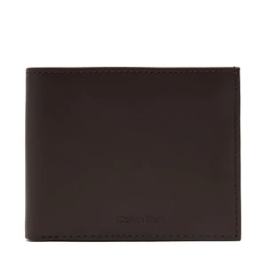Portfel Calvin Klein Ck Premium Bifold 5Cc W/Coin K50K512923 Brązowy