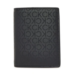 Portfel Calvin Klein Ck Sleek Bifold 7Cc W/Coin K50K512866 Czarny