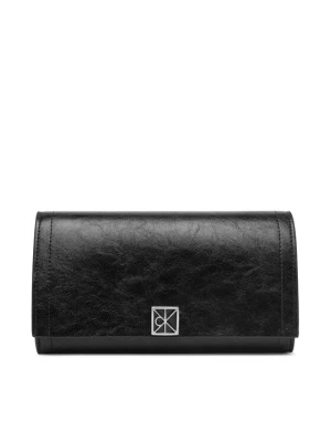 Portfel Calvin Klein Emblem Hw Long Bifold LV04F1316G Czarny