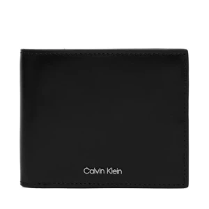Portfel Calvin Klein Raised Ew Bill Fold W/ Coin LV04D1163G Czarny