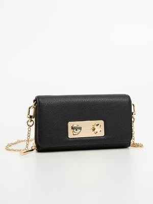 Portfel Chiara Ferragni czarny