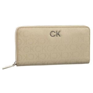 Zdjęcie produktu Portfel CK Daily Lg Z/A Wallet Epi Mono Stoney Beige/Epi Mono K60K611771 PEA (CK459-a) Calvin Klein