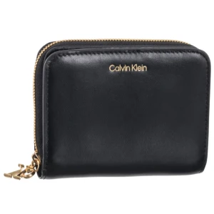 Zdjęcie produktu Portfel CK Medium Flap Zip Around Black LV04F1075G UB1 (CK706-a) Calvin Klein