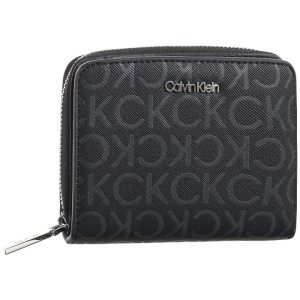 Zdjęcie produktu Portfel CK Must MD Zip Around Mono Black Monogram Pu K60K612433 0GM (CK537-a) Calvin Klein
