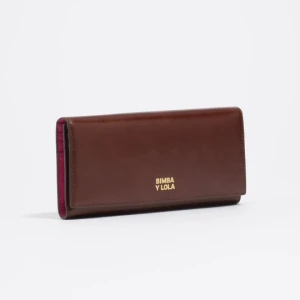 Portfel continental skóra ciemny beż BIMBA Y LOLA DARK TAN