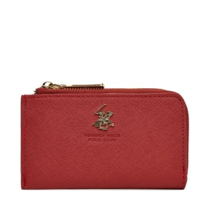 Portfel damski Beverly Hills Polo Club BHPC-W1-001-SS25 Czerwony