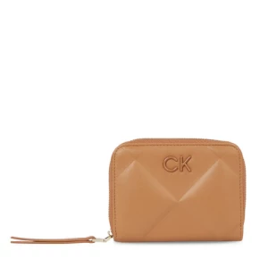 Portfel damski Calvin Klein Re-Lock Quilt Za Wallet Md K60K610785 Brązowy