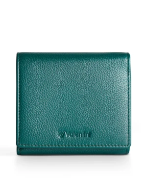 Portfel damski Valentini Metallic 123 zielony
