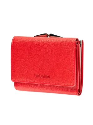 Portfel damski Valentini Metallic 445 czerwony