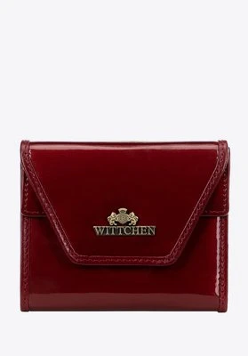 Portfel damski ze skóry lakierowanej czerwony Wittchen