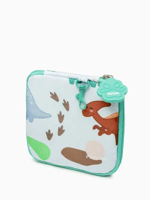 Portfel dla dzieci niebieski dinozaury Puccini