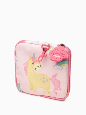 Portfel dla dzieci różowy jednorożce Puccini