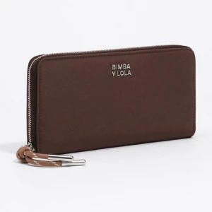 Portfel duży nylon mokka BIMBA Y LOLA MOKA