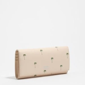 Portfel duży skóra Palms piaskowy BIMBA Y LOLA