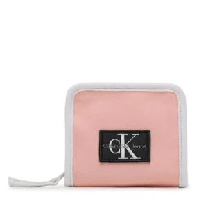 Portfel dziecięcy Calvin Klein Jeans Colour Blocking Velcro Wallet IU0IU00452 Różowy