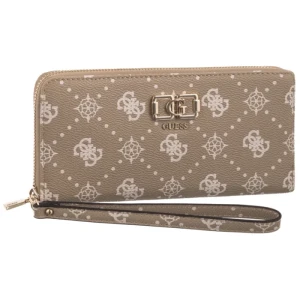 Zdjęcie produktu Portfel Emelie Logo Slg Lrg Zip Around SWGP99 28146 Biscotti Logo (GU868-a) Guess