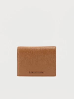 Portfel Emporio Armani beżowy