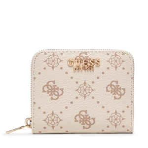 Portfel Guess Carrie Logo Slg SWGP98 98137 Écru