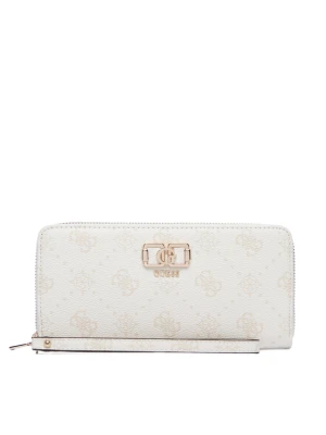 Portfel Guess Emelie Logo Slg SWGP99 28146 Kremowy