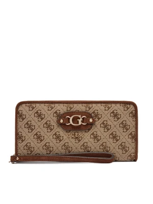 Portfel Guess Samantha Slg SWJG23 13146 Beżowy ciemny