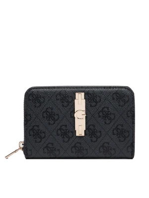 Portfel Guess Yvonne Logo Slg SWSG23 78140 Szary ciemny
