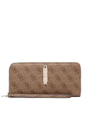Portfel Guess Yvonne Logo Slg SWSG23 78146 Brązowy