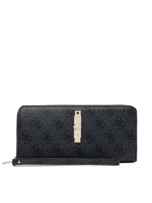 Portfel Guess Yvonne Logo Slg SWSG23 78146 Szary ciemny