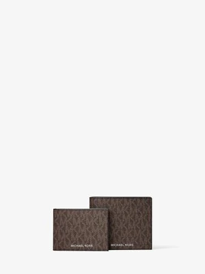 Portfel Harrison z klapką i logo Michael Kors Mens