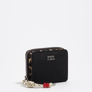 Portfel klapka nylon grafit BIMBA Y LOLA