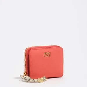 Portfel klapka nylon koralowy BIMBA Y LOLA