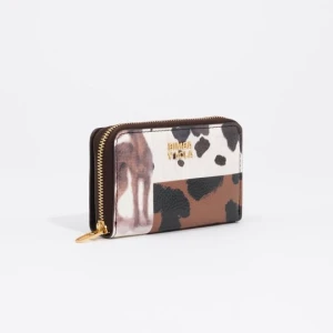 Portfel klapka patchwork czekoladowy BIMBA Y LOLA PATCHWORK CHOCOLATE