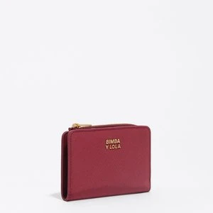 Portfel kompaktowy nylon bordowy BIMBA Y LOLA