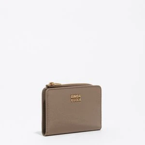 Portfel kompaktowy nylon brąz khaki BIMBA Y LOLA