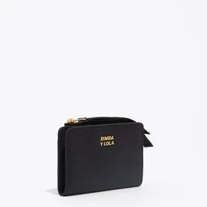 Portfel kompaktowy nylon czarny BIMBA Y LOLA