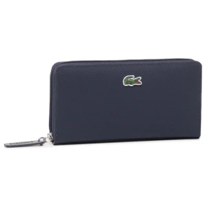 Portfel Lacoste L Zip Wallet NF2900PO Granatowy