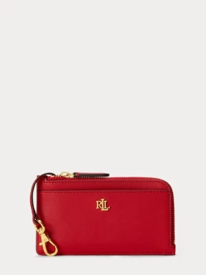 Portfel Lauren Ralph Lauren czerwony