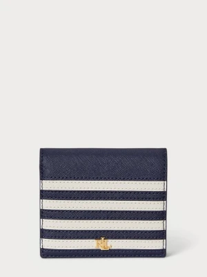Portfel Lauren Ralph Lauren granatowy