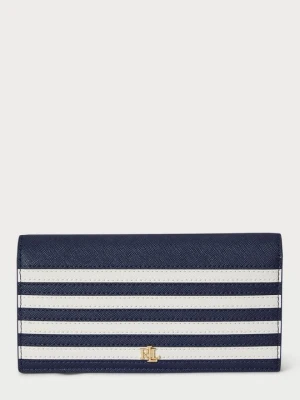Portfel Lauren Ralph Lauren granatowy